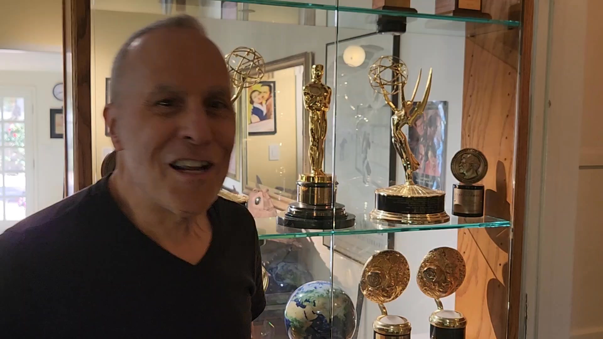 Rod Roddenberry received a very special award from Astronaut Dr Sian ...