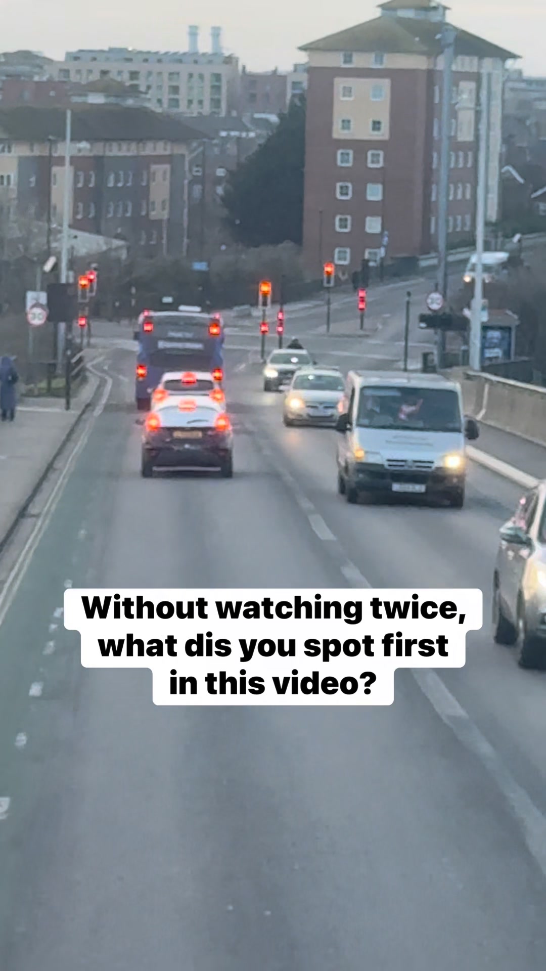 Without watching twice, what did you spot first in this video? # ...