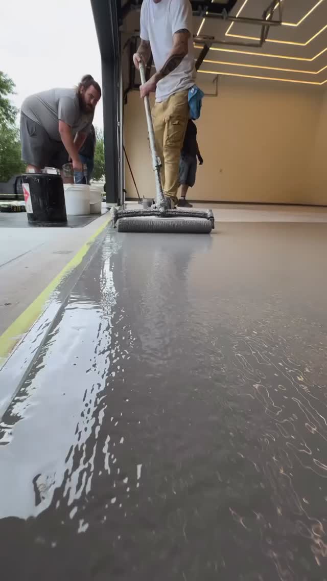 Thought epoxy was just for factories? 💥 You’re in for a surprise! 🏡 At ...