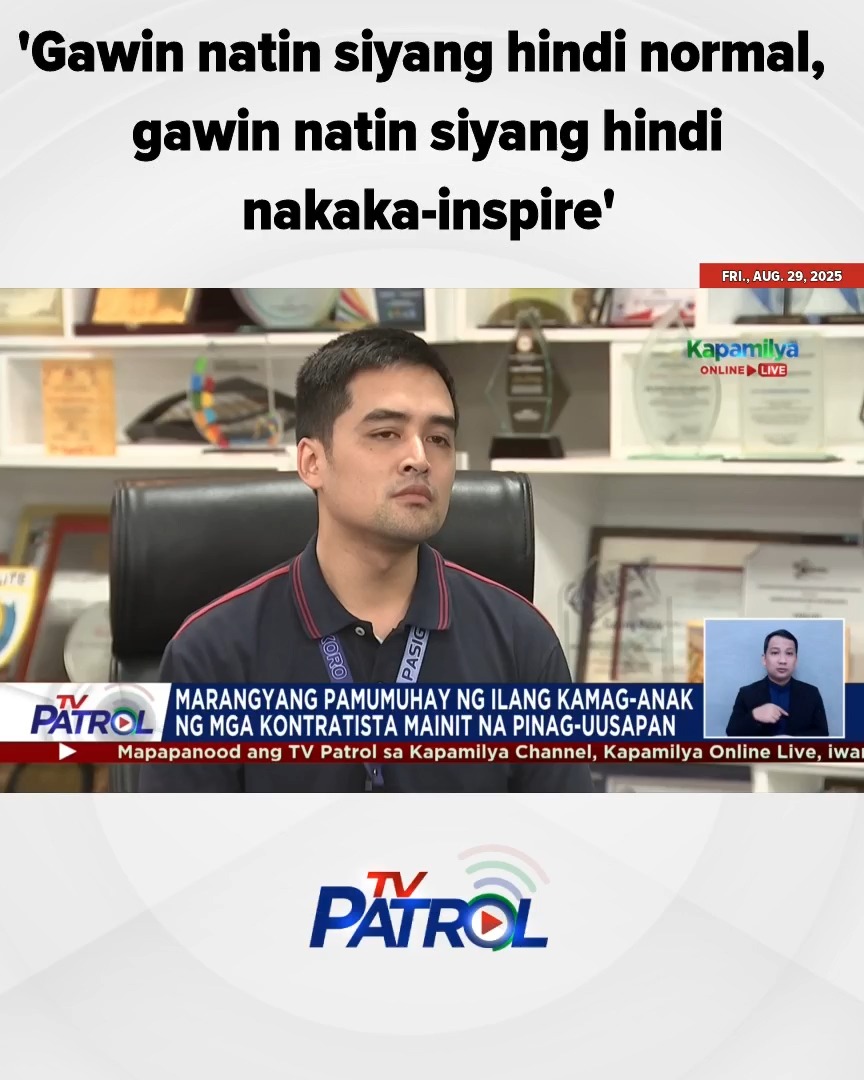 'Gawin natin siyang hindi normal, gawin natin siyang hindi nakaka ...