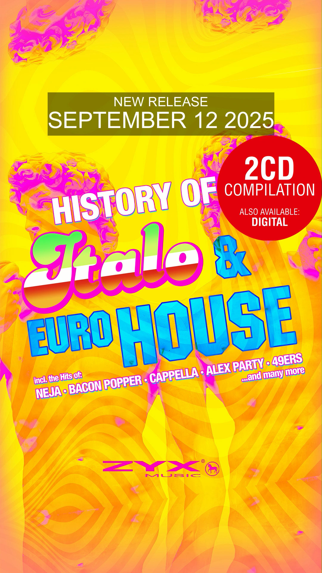 Italo and euro house music compilation