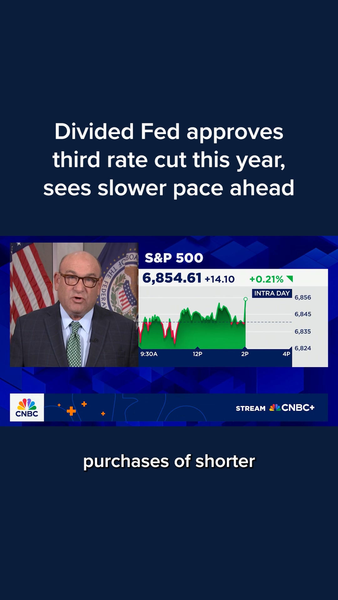 CNBC - The Federal Reserve cut its key overnight borrowing... | Facebook