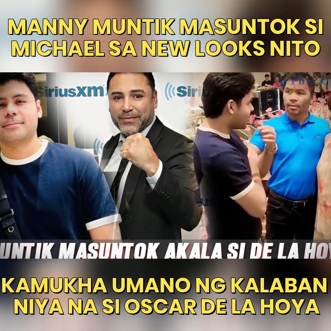 Manny Pacquiao Muntik MASUNTOK Anak Na Si Michael sa NEW LOOKS Nito ...