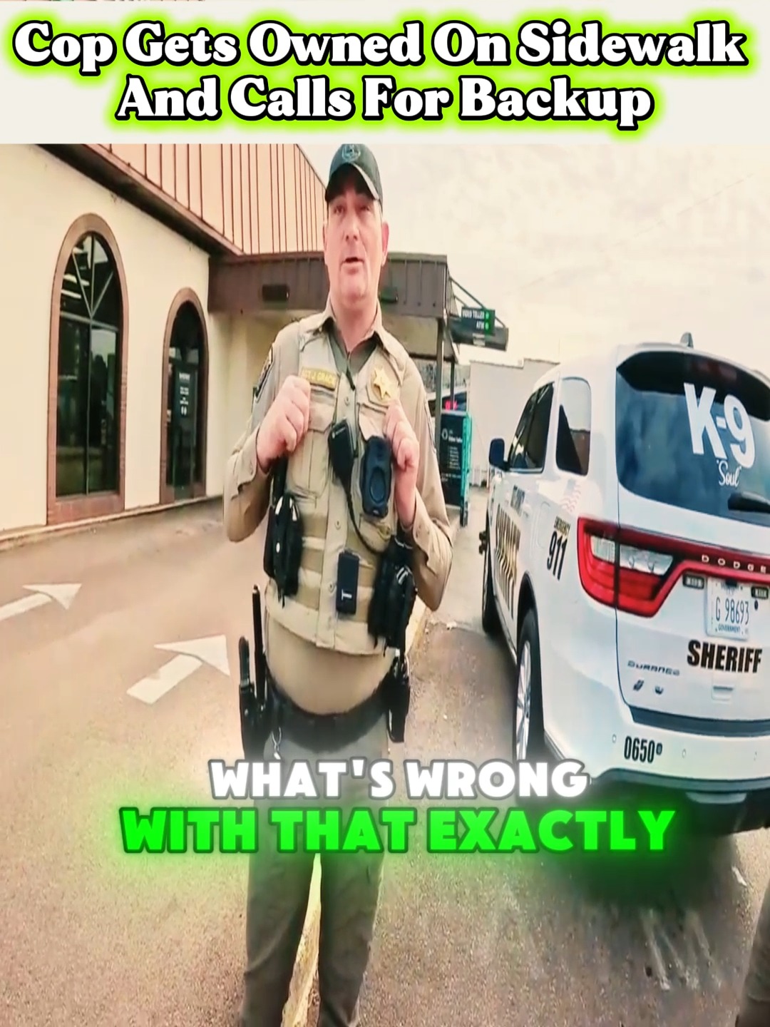 Cop Gets Owned On Sidewalk And Calls For Backup #cops #MovieMagic # ...