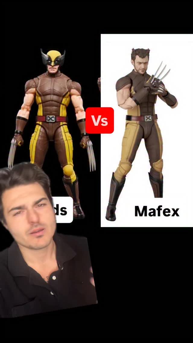 UPDATE - MAFEX Deadpool And Wolverine Brown Costume Wolverine And