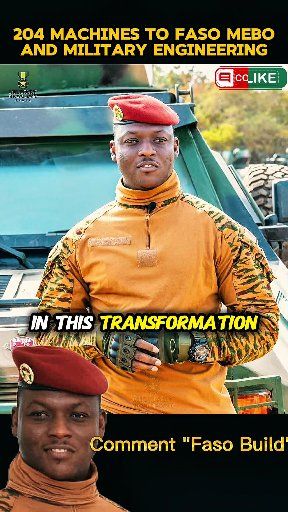 President Captain Ibrahim TRAORÉ has delivered 204 heavy-duty machines ...
