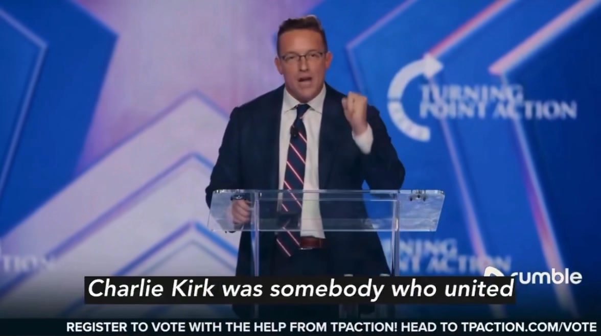 Benny Johnson addressed the Republican infighting at AmericaFest ...