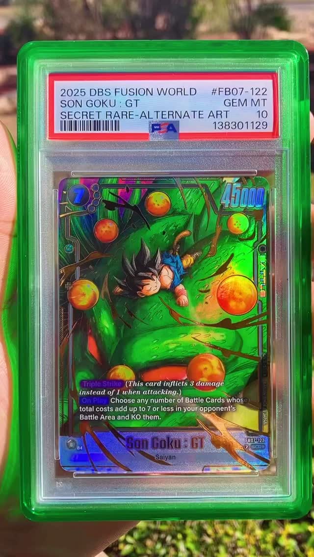 Son Goku: GT 'Alternate Art' FB07 - 122 SCR* Fusion World