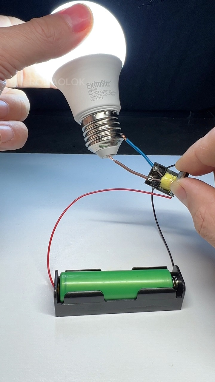 Mini SMPS Test: MOSFET-Driven Flyback Transformer Quick experiment ...