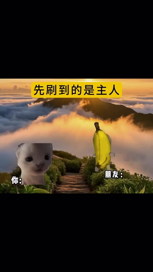 先刷到的是主人 . . . . #猫meme #00后 #真实还原 #搞笑 #猫meme小剧场 #万万没想到 #内容过于真实 #funny # ...