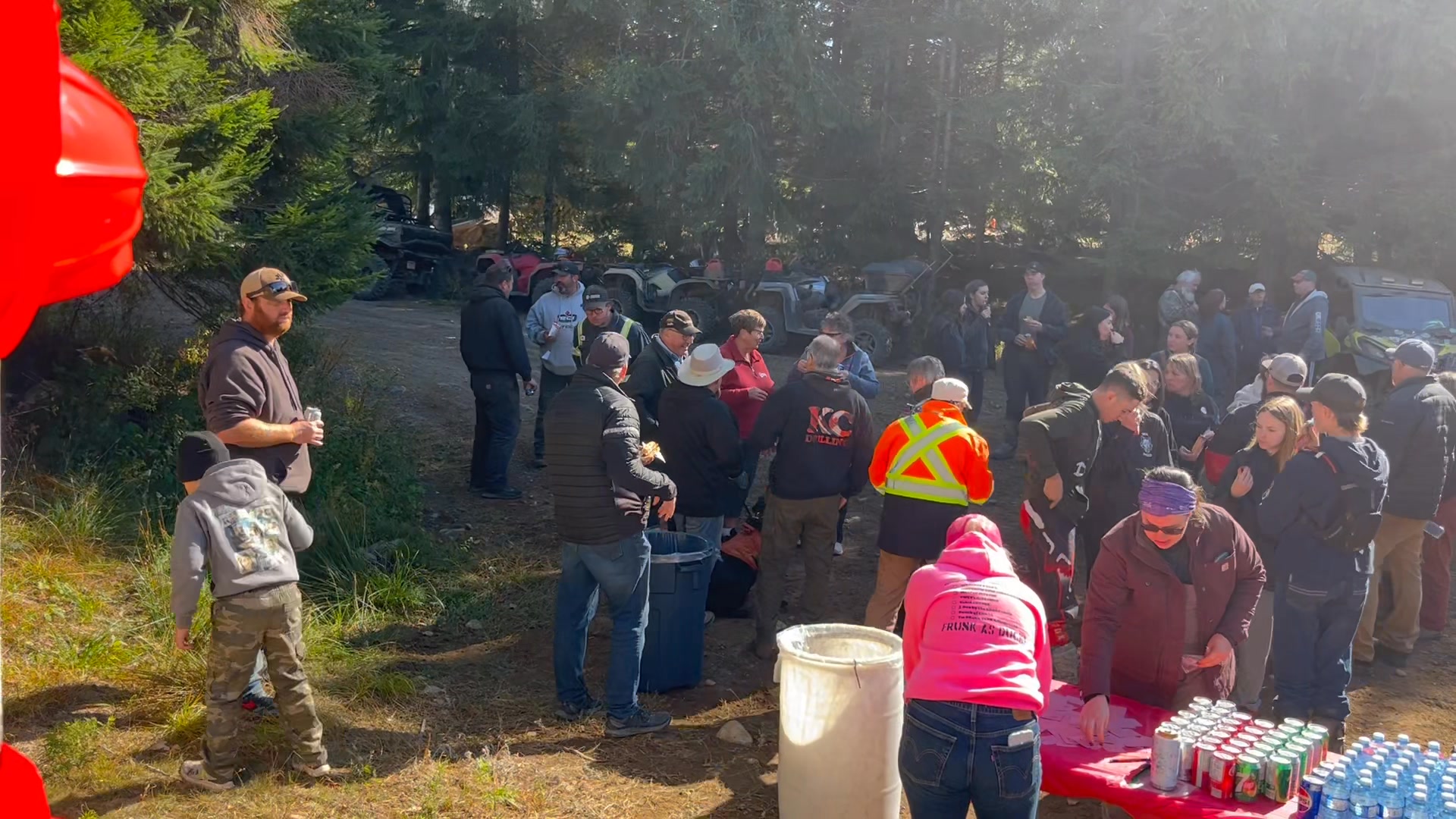 What a check point Thank you. | Sutherland's Lake Trail Groomer ...