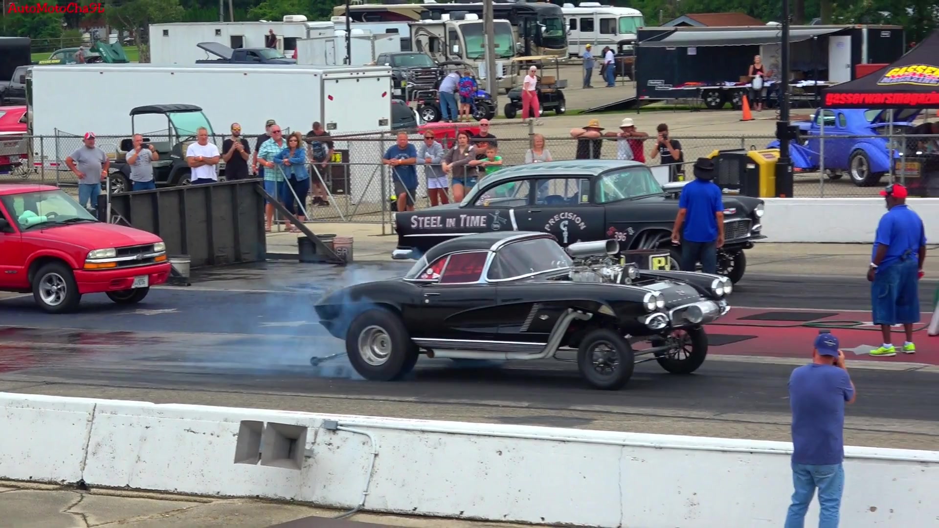 Drag Racing Cars of the 60's Nostalgia Super Stock at Central Illinois ...