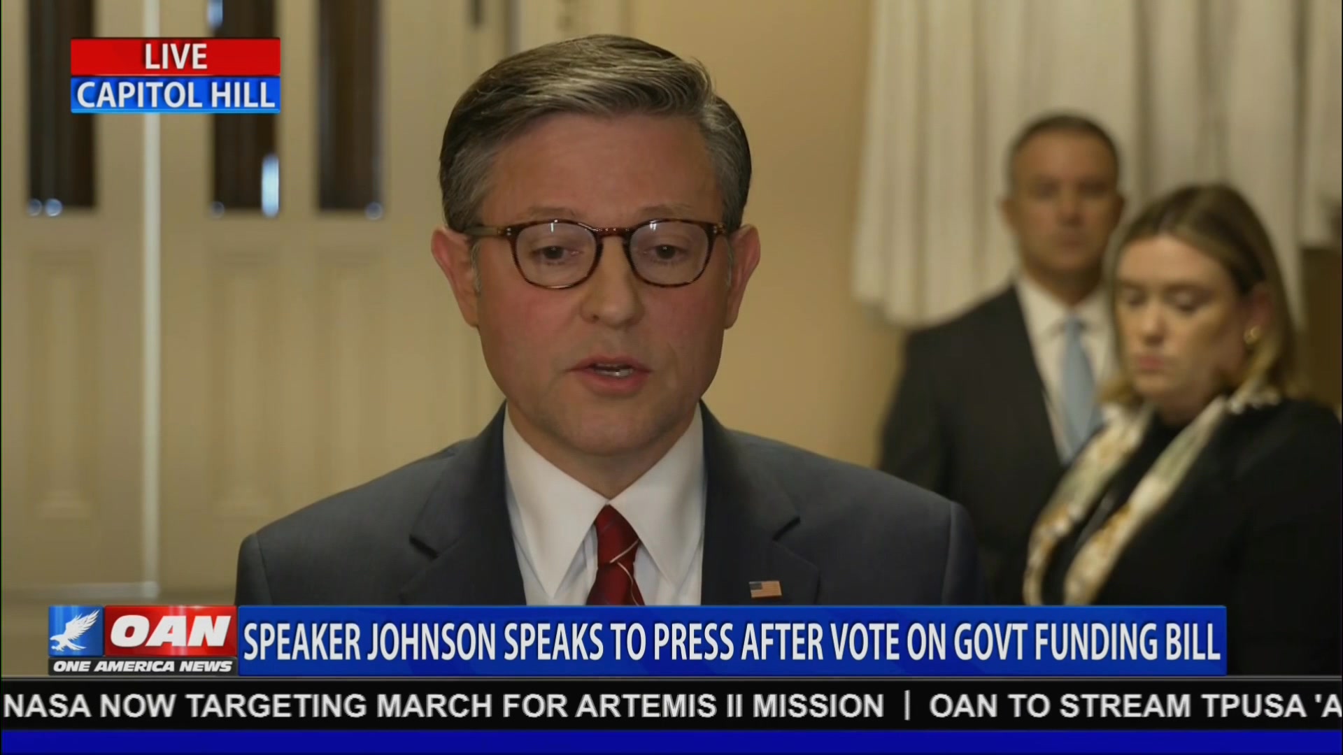 Speaker Johnson: 