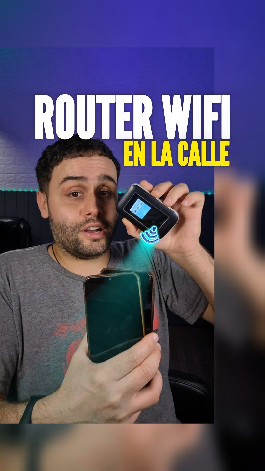ROUTER PORTATIL WIFI 📶 Modem 4G SIM internet móvil y zona WiFi para ...