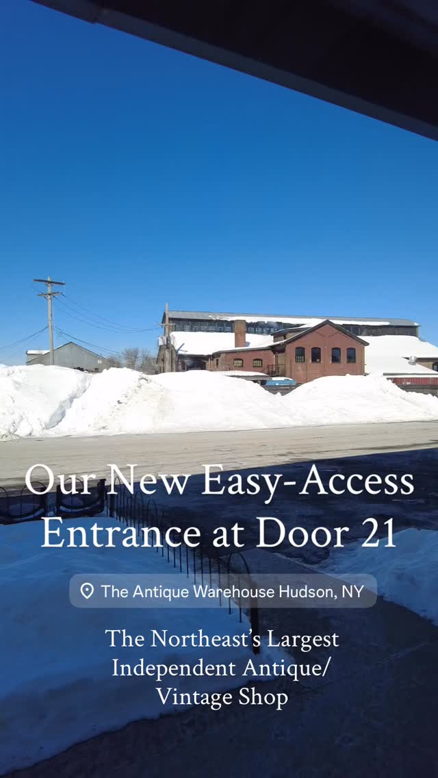 Our new easy-access entrance at Door 21 Shop Online, link in bio