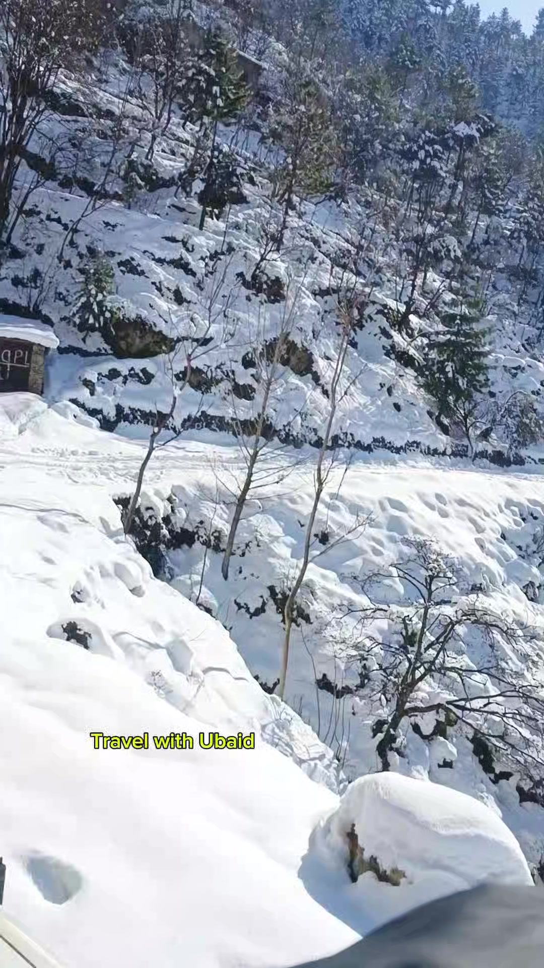 برف پوش وادی الائی ہزارہ پاکستان #travelwithubaid #AllaiValley # ...