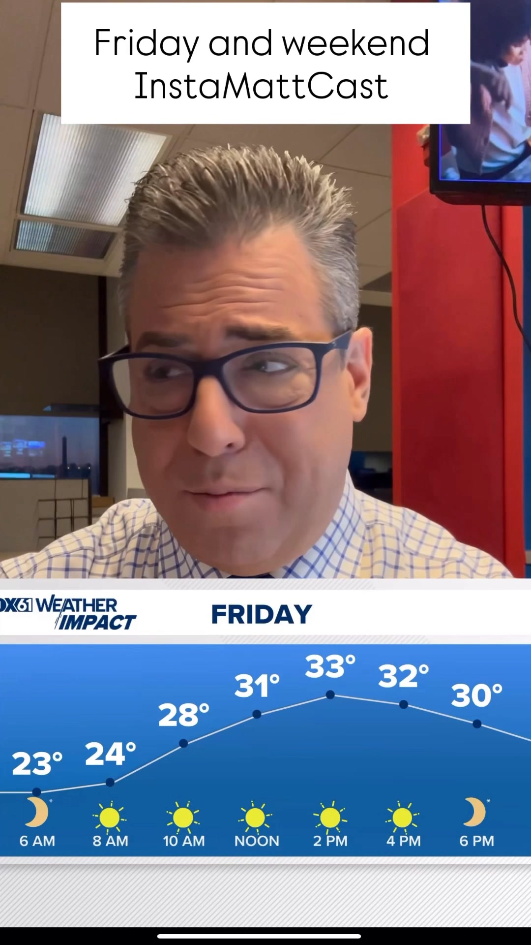 Friday and weekend InstaMattCast - talkin SNOW????? | Meteorologist ...