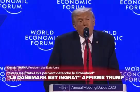 🛑️🇺🇸🆘️DE DAVOS À LA SCÈNE INTERNATIONALE : LE DISCOURS DE DONALD TRUMP ...