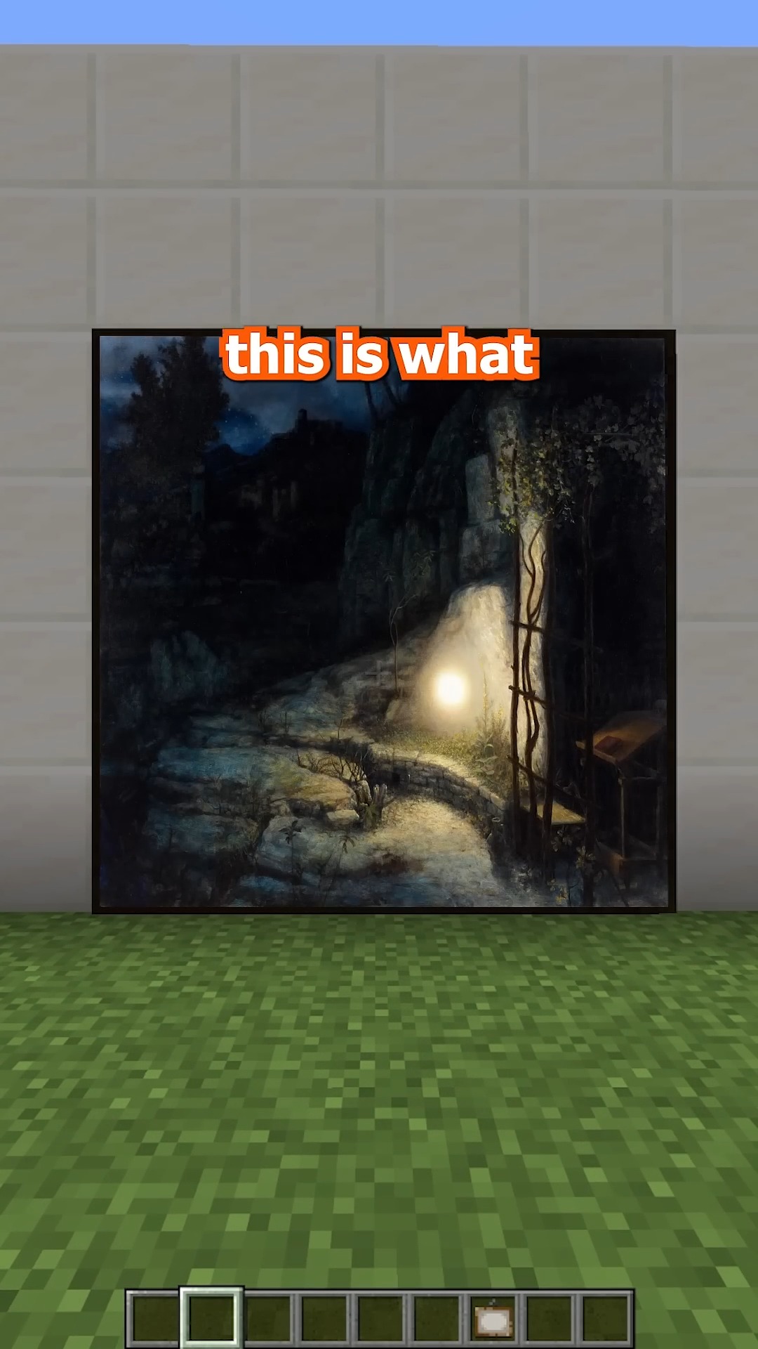 Where Are the Original Minecraft Paintings #minecraft #reels | Drift ...