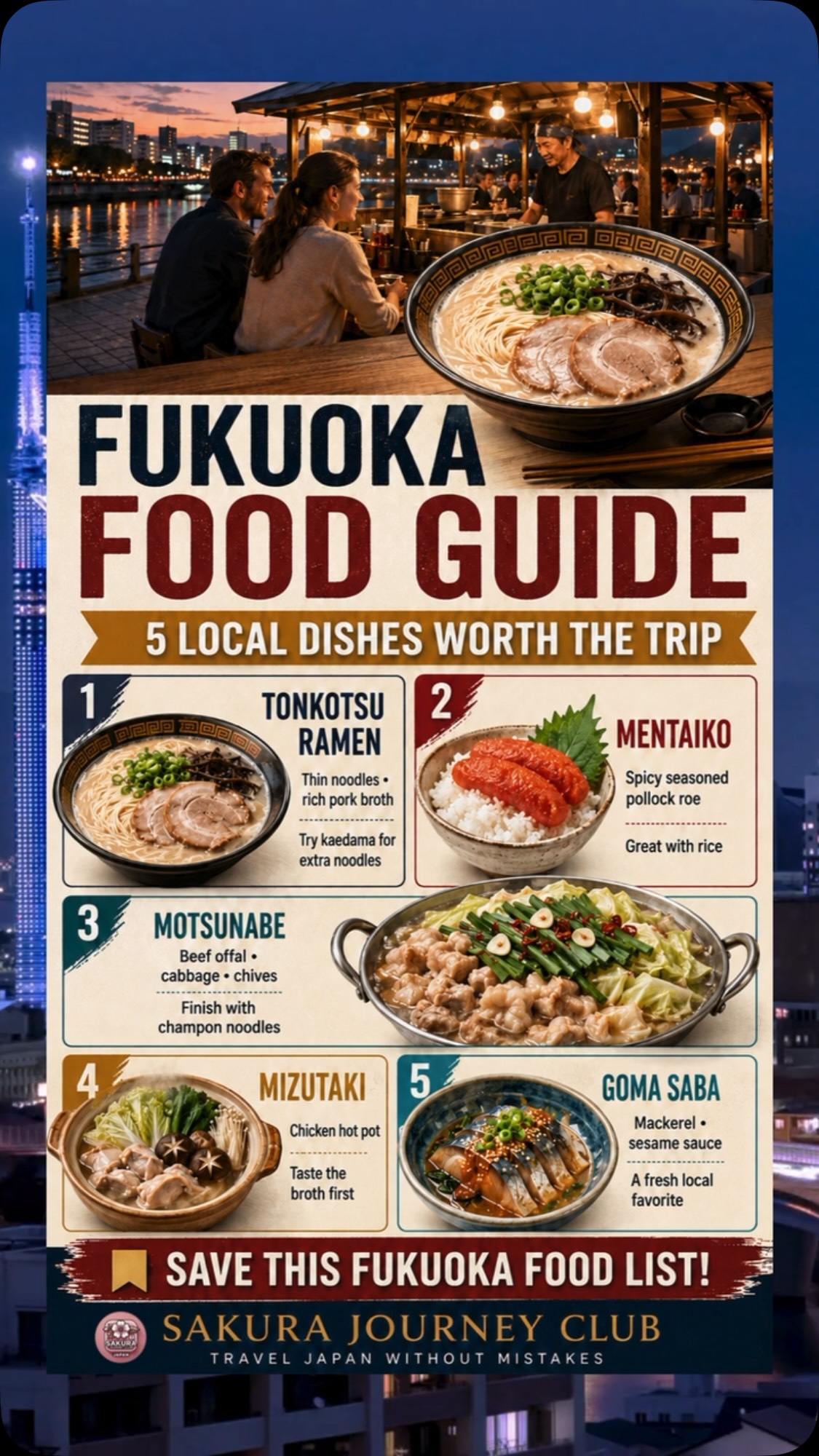 Fukuoka is one of Japan's food cities—and ramen is only the