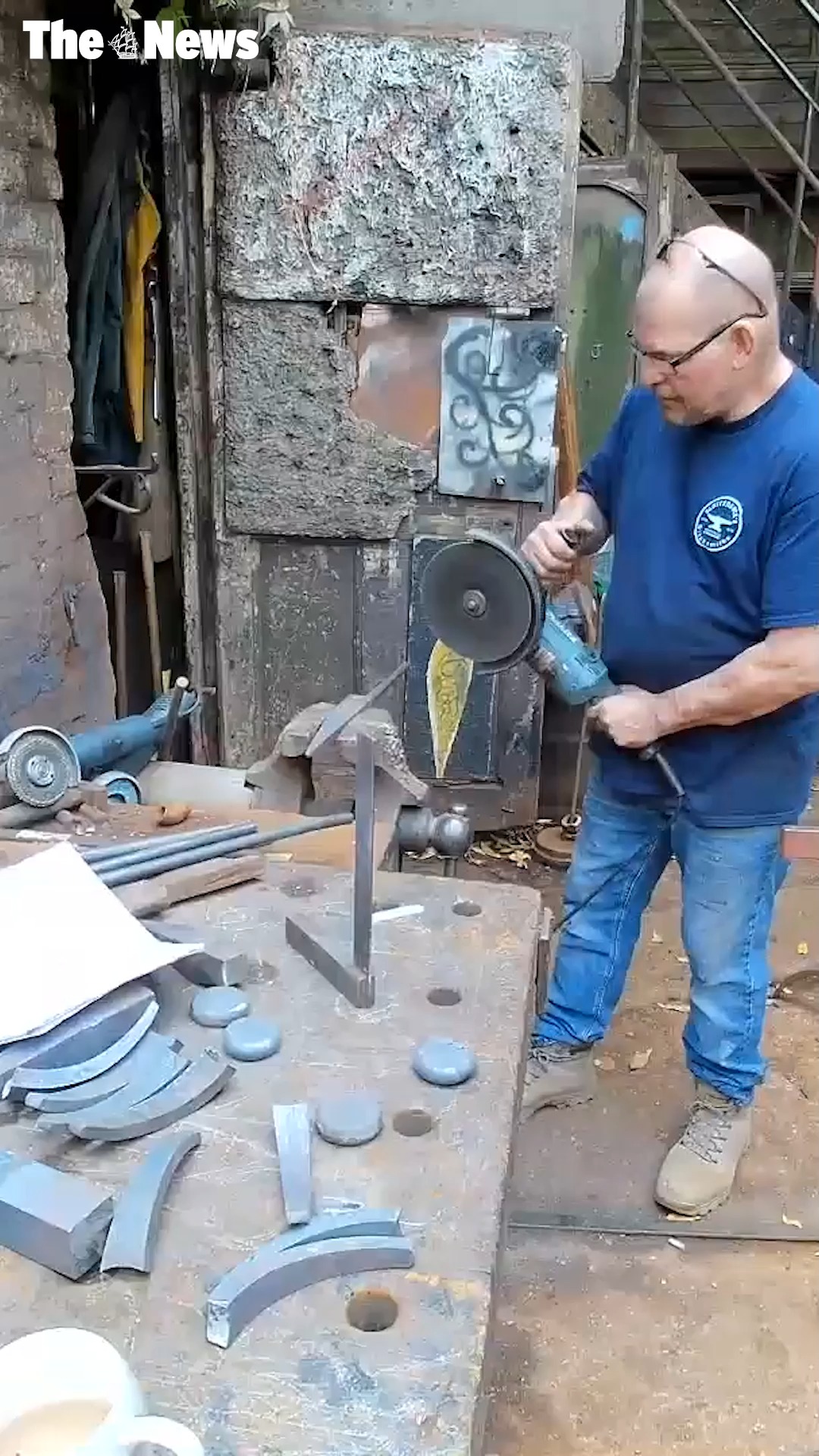 Meet the fantastic Portsmouth self-taught blacksmith Pete Clutterbuck ...