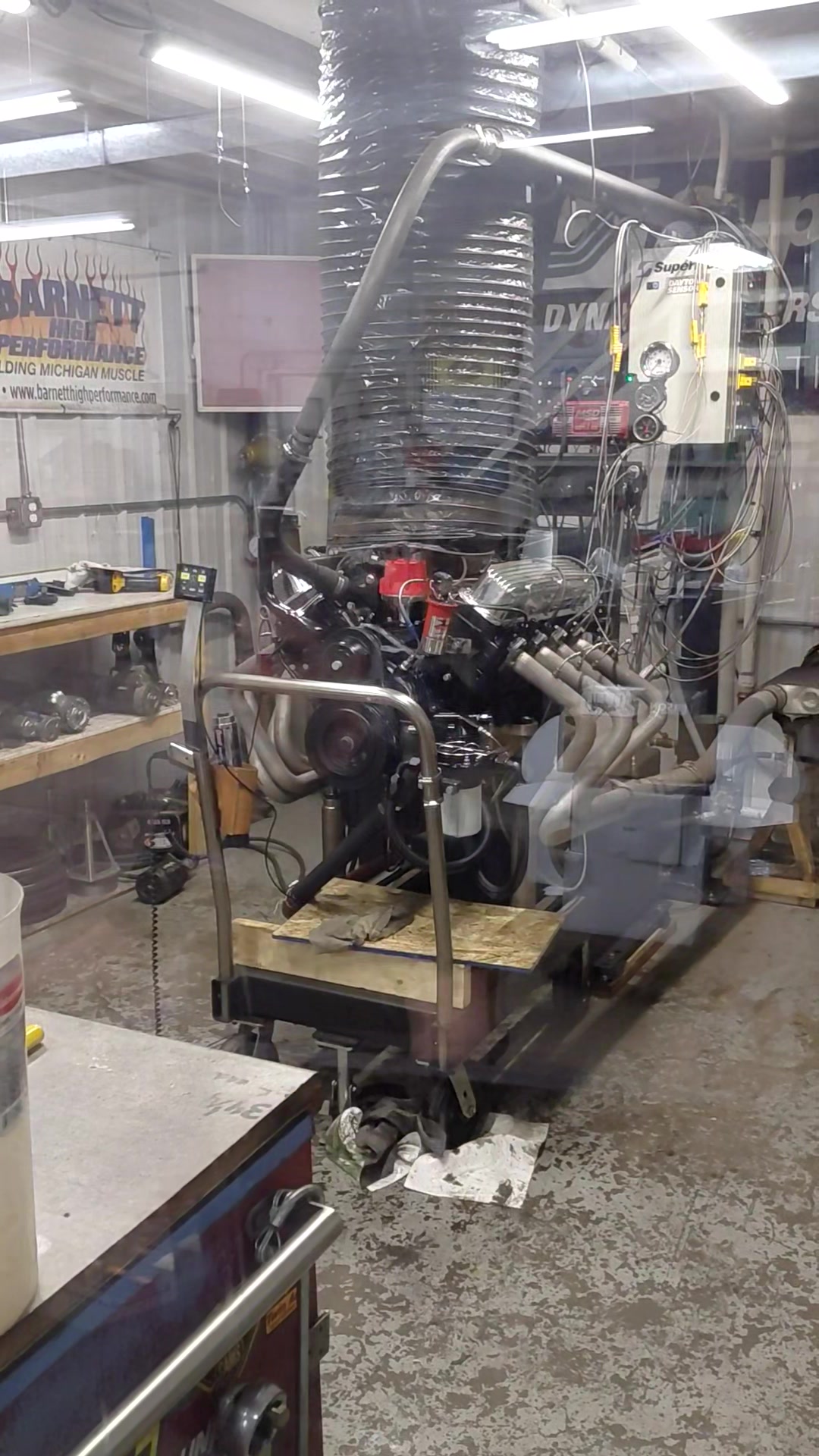Finished up and dynoed the MEL 462 last week. It made 403hp and 505tq ...