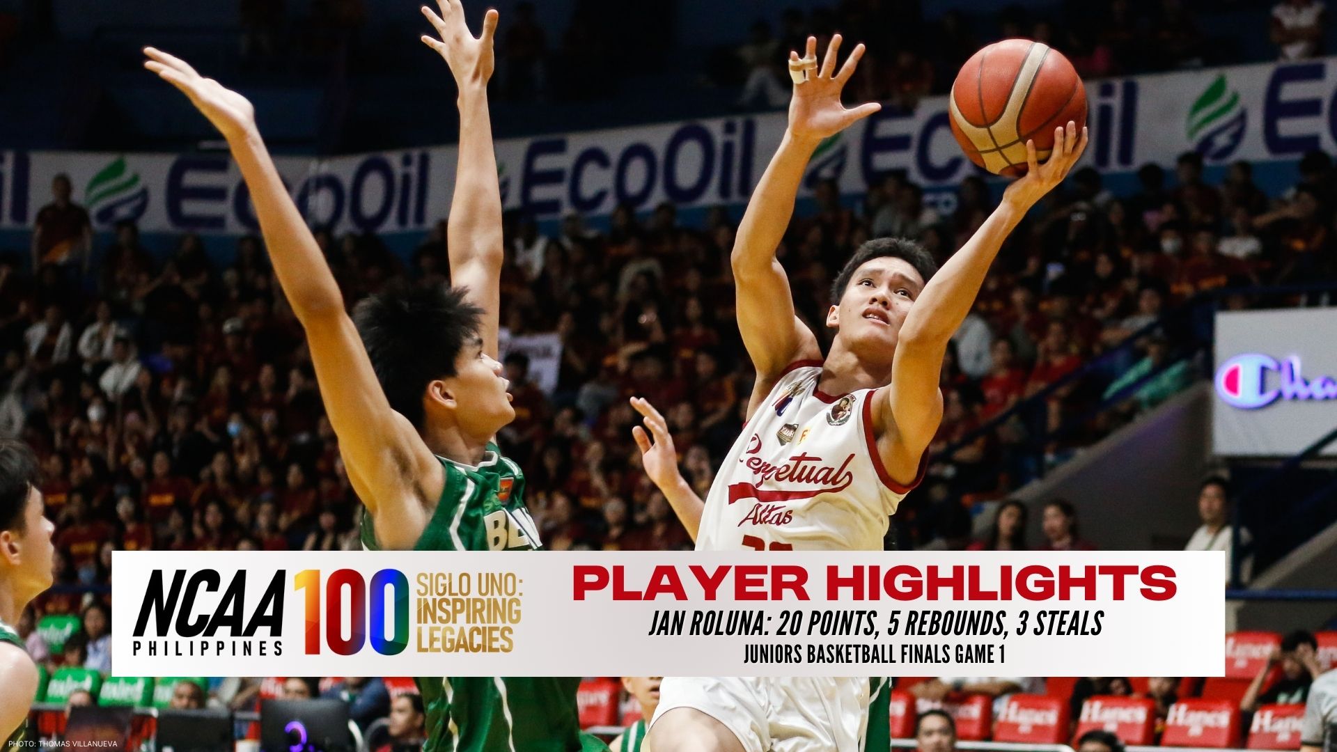 Player Highlights - Jan Roluna 💪 Jan Roluna hustled for 20 points, 5 ...