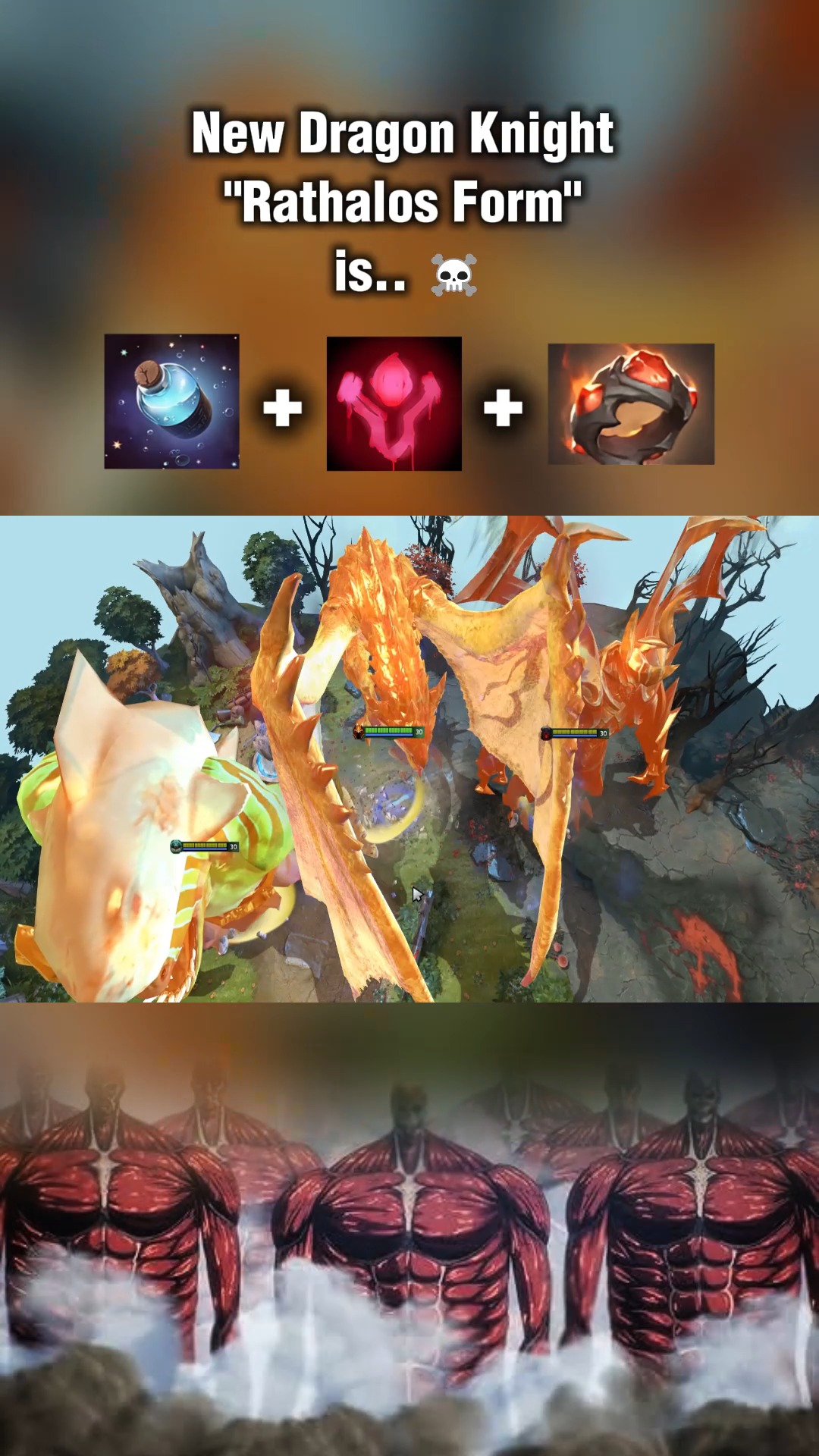 La nueva forma del Dragon Knight.. 