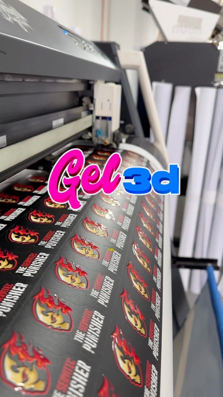🔥 Sticker Gel 3D: ¡Dale un toque único a tu marca! 🔥 Características ...