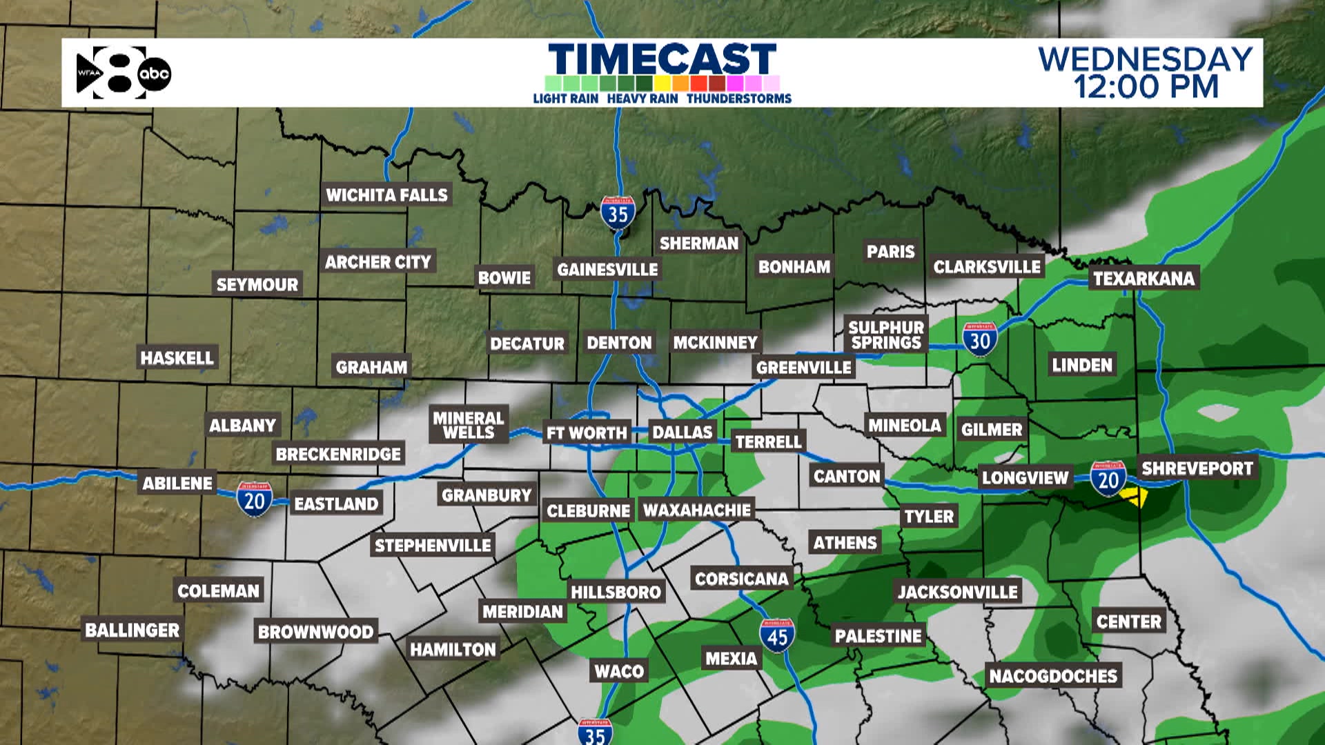 Scattered, light rain returns to North Texas late tonight through ...