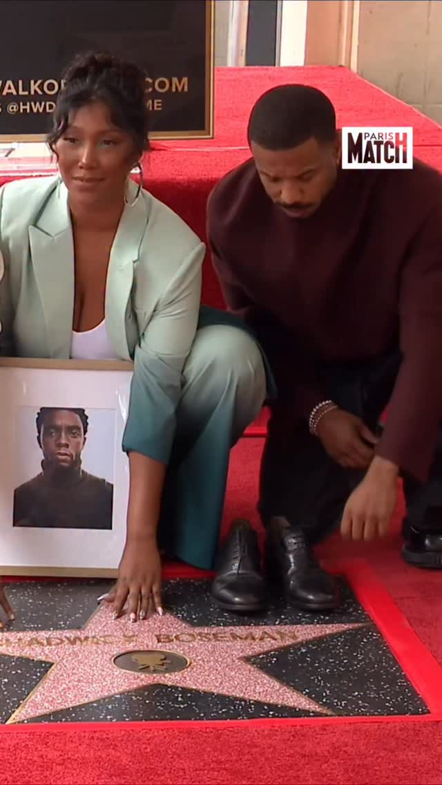 Chadwick Boseman reçoit son étoile posthume à Hollywood 💔 Ce jeudi 20 ...