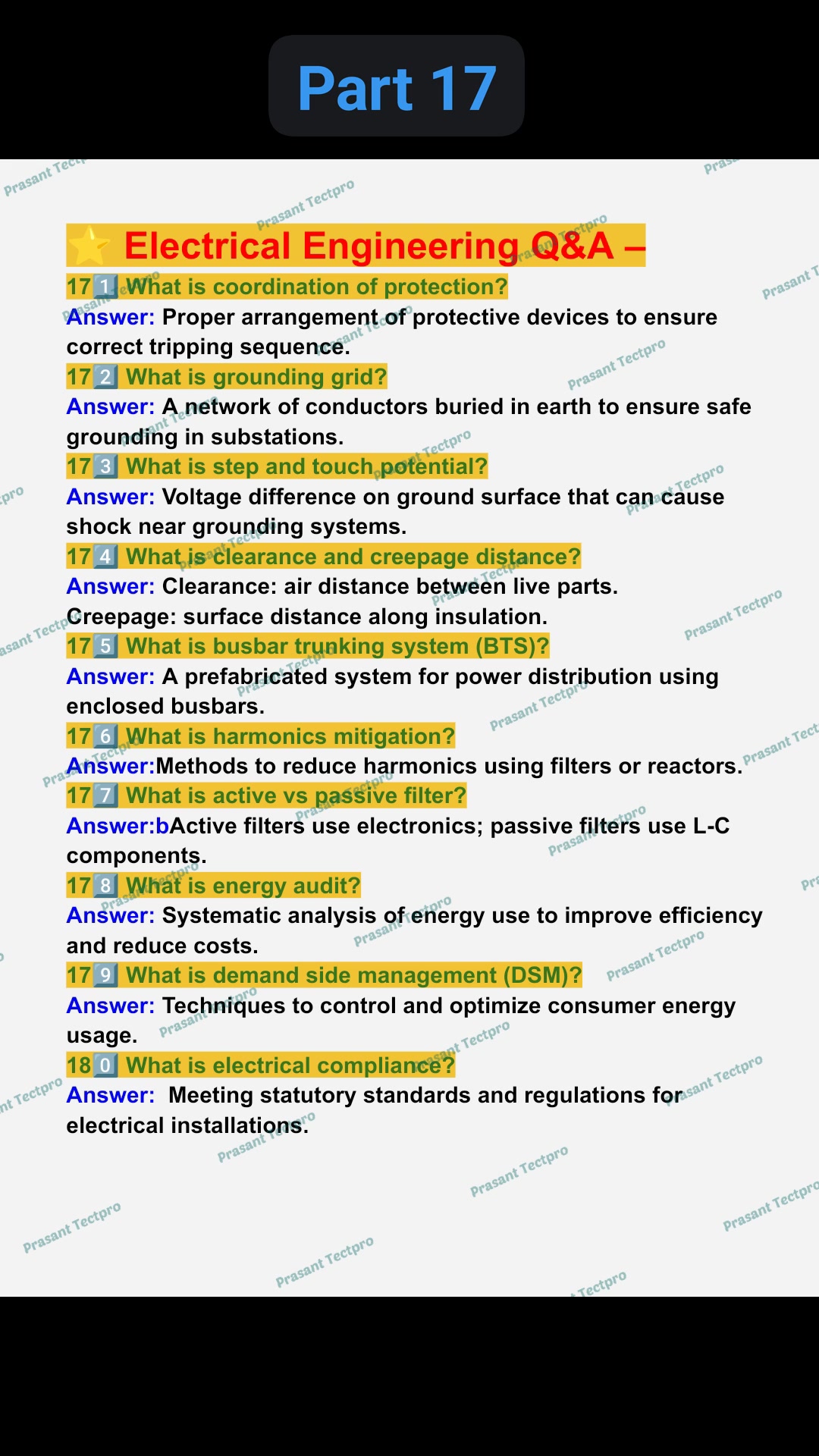Electrical engineering questions and answers part 17 #electrician # ...