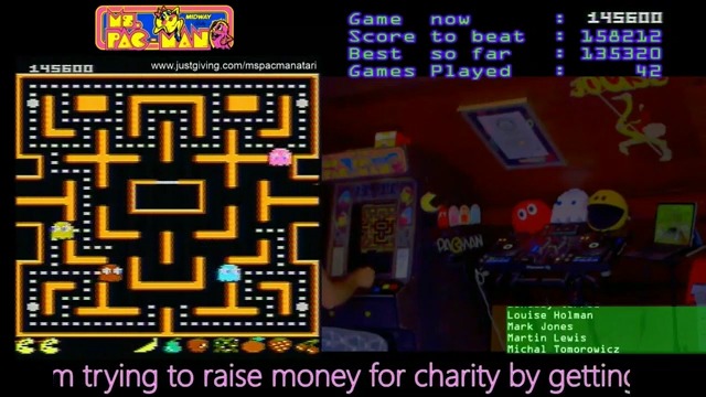 In June 2018, Ronnie Weston gave Ms. Pac-Man a boost on the Atari