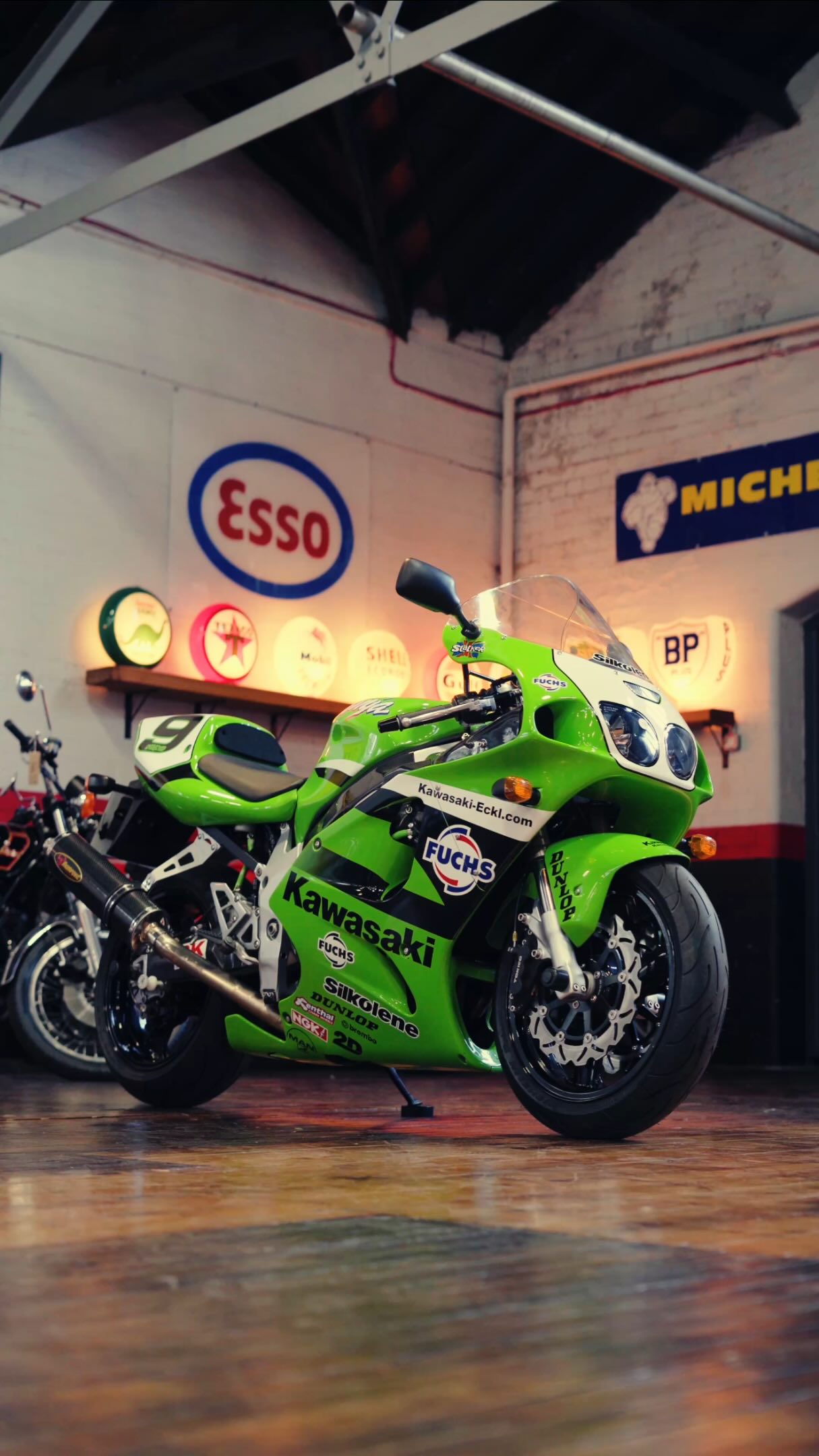 The Kawasaki ZX-7R The bike that adorned the bedroom walls of