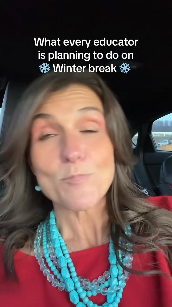 We made it friends! Happy winter break! | Lee Ann Barnett
