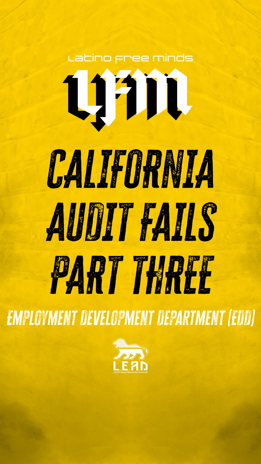 California Audit Fails Part Three - Employment Development Department ...