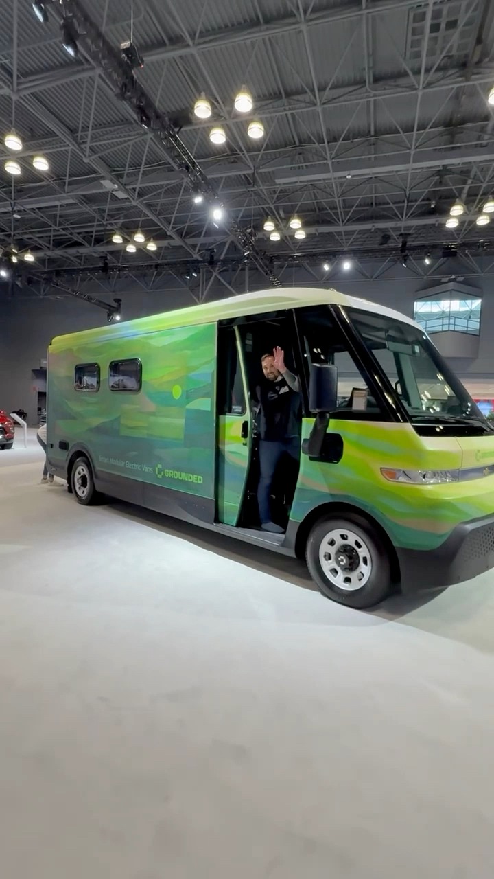 The new Grounded RVsZEVO600 All Wheel Drive 100% electric motor home ...