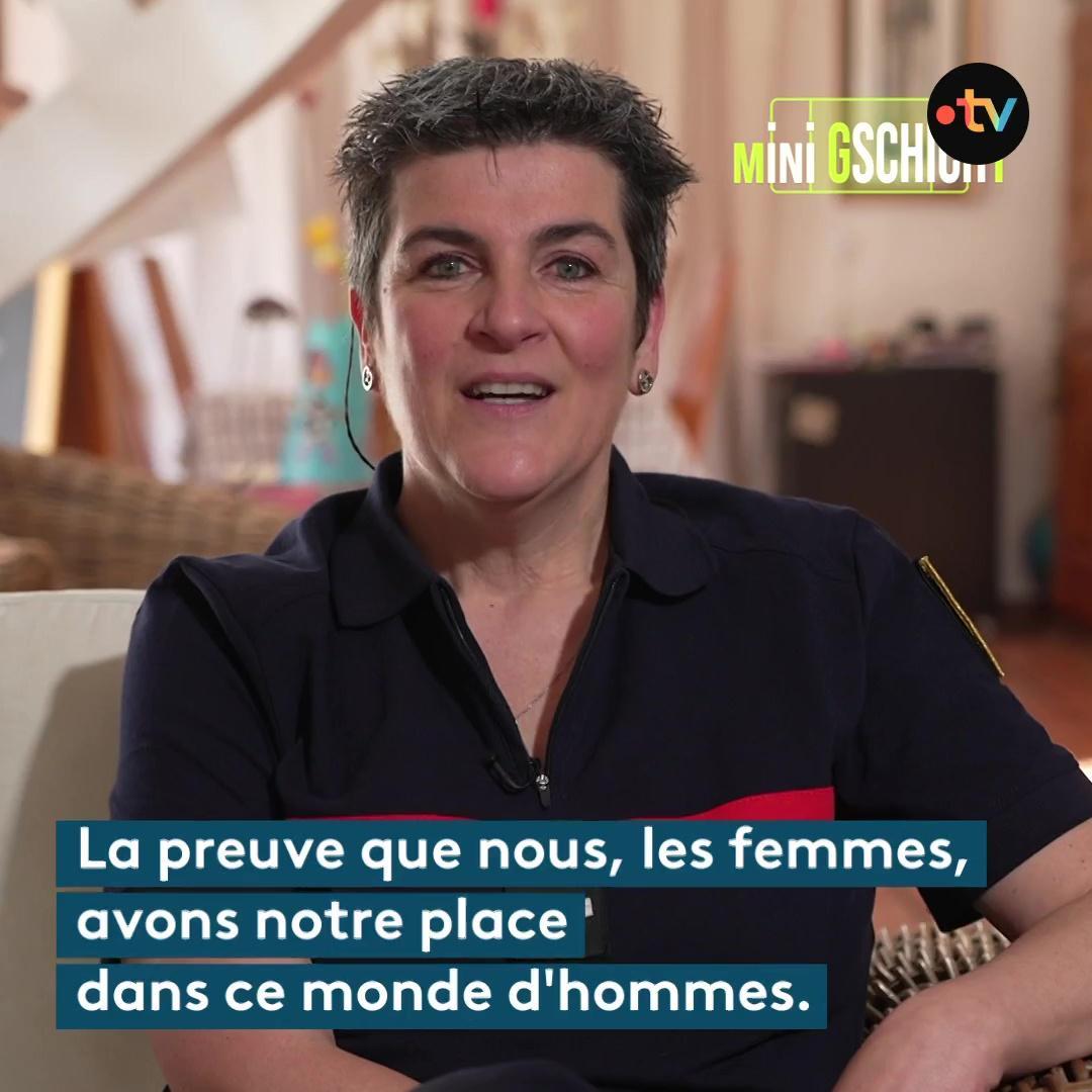 Une petite histoire ? Voici celle de Christelle Rapp, chef pompier, qui ...