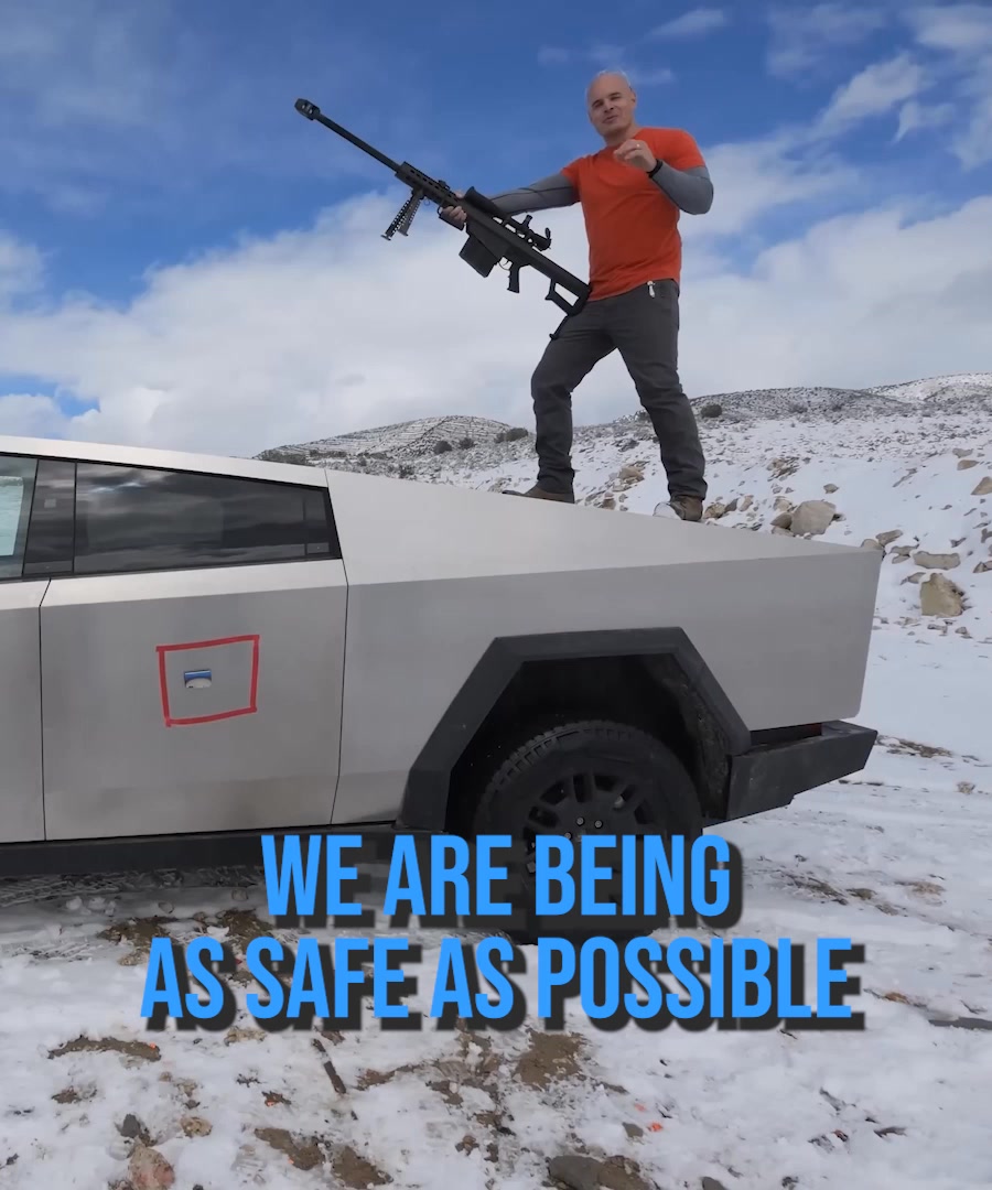 Is the Cybertruck really bulletproof? | Jerry Rig Everything | Facebook