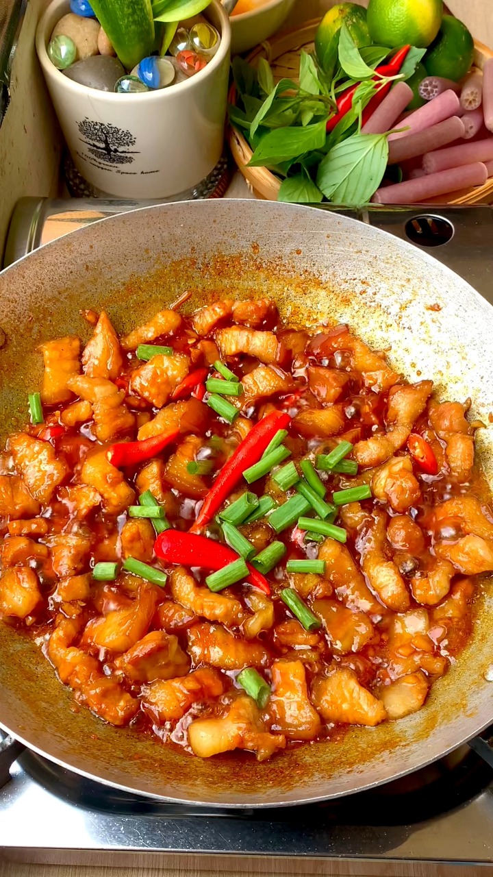 Thịt ba rọi kho keo keo kiểu miền tây quê em đây cả nhà #reelsvideoシ ...