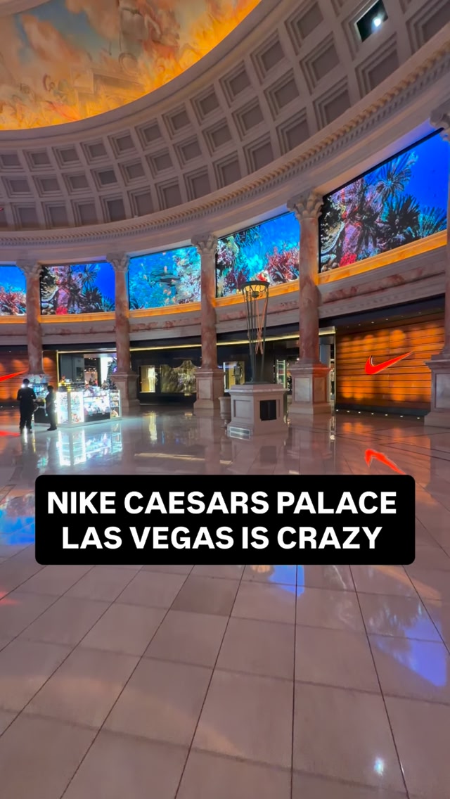 real pics Nike Store Caesars Palace amazing