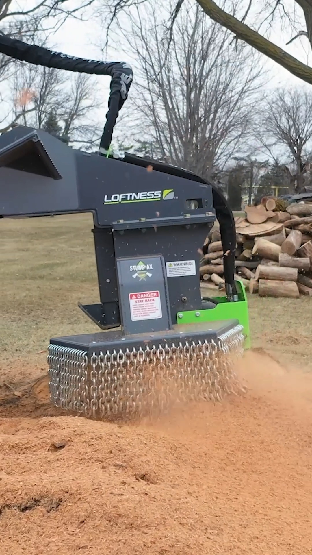 Say goodbye to stubborn stumps! 👊 The Loftness Stump Ax™️ delivers fast ...