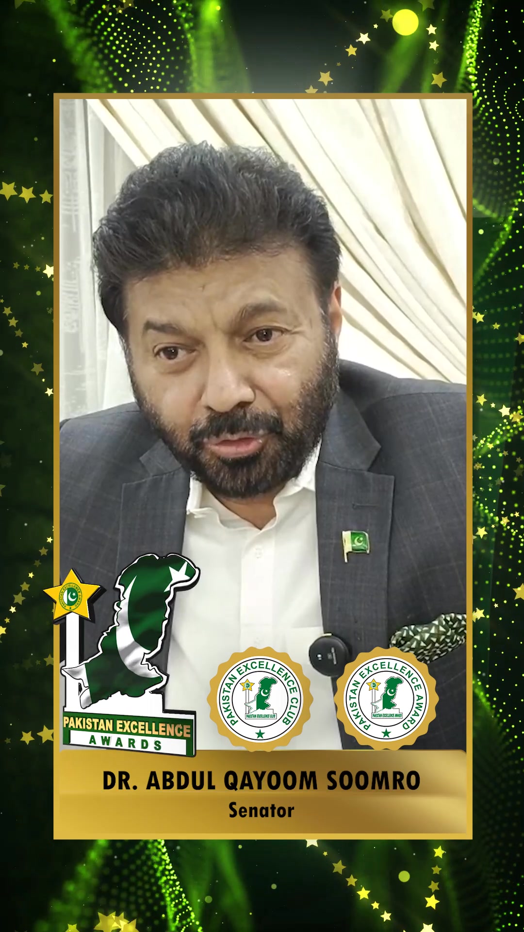 We are honored to welcome Senator Dr. Abdul Qayyum Soomro as an ...