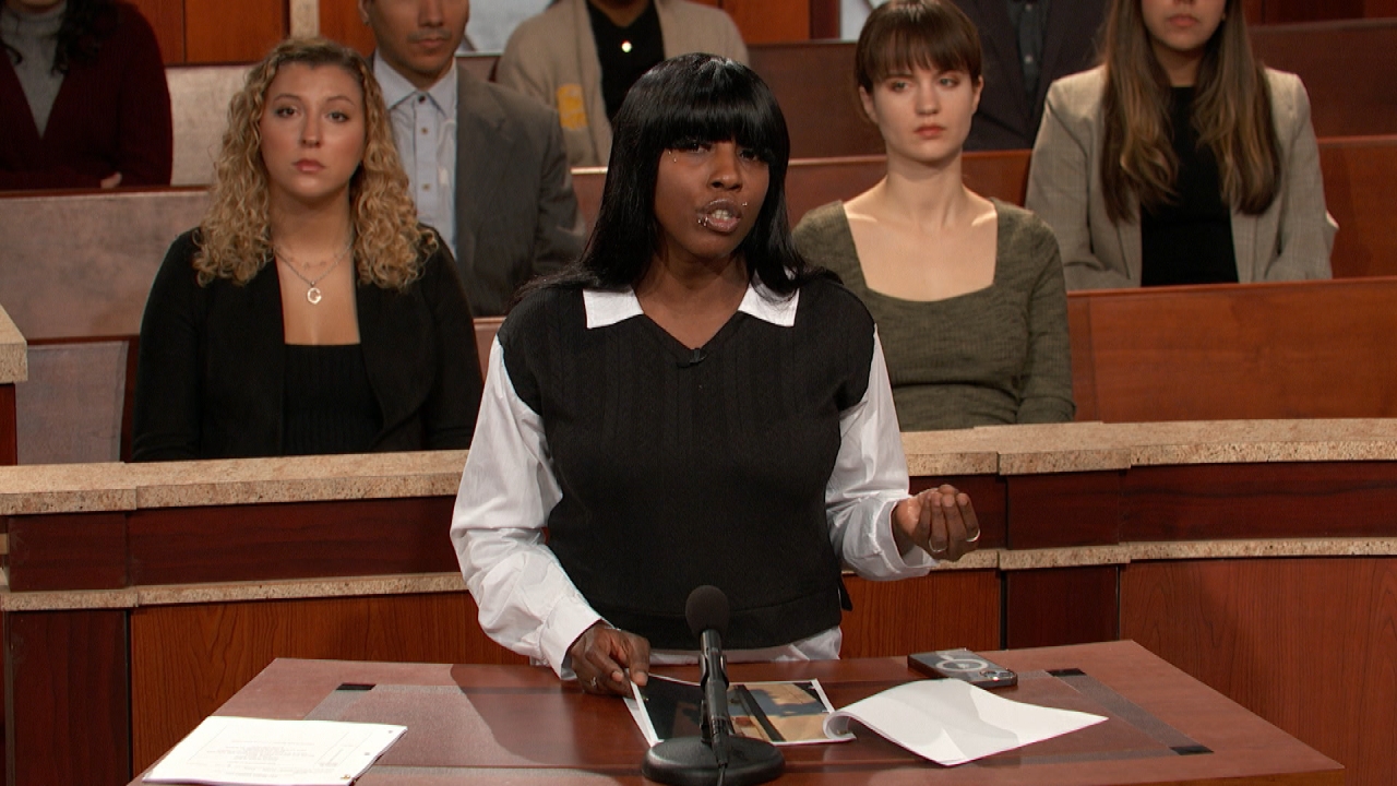 Lashunda claims she doesn't owe for Stephen and Imani's door because it ...