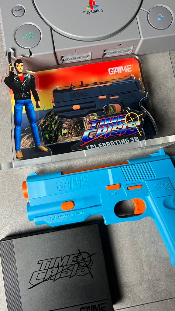 Celebrating 30 years of Time Crisis🔥 This plug & play gun