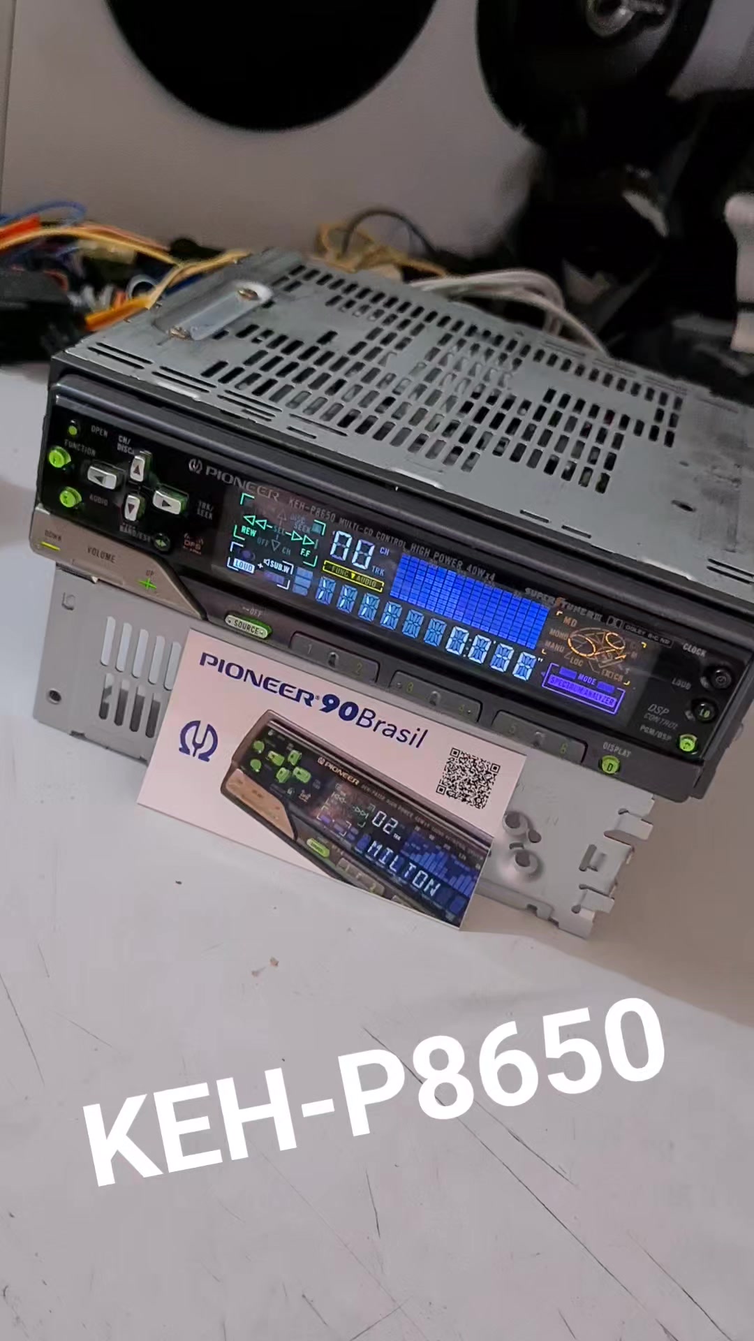 Pioneer KEX-P8650 本体 カーオーディオ pioneer KEH-P8650 ! | Milton Pioneer 90's Brasil | Facebook