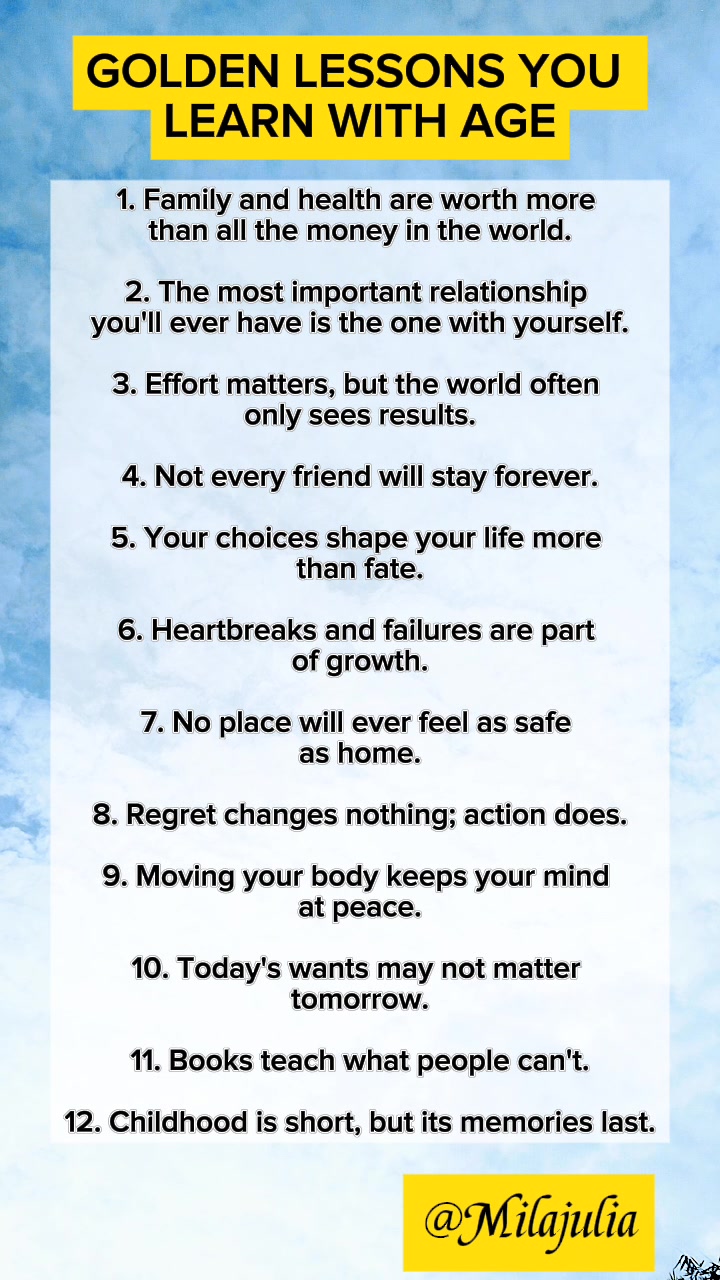 Golden lessons #storytime #quotesoftheday | Mila Juliana | Facebook