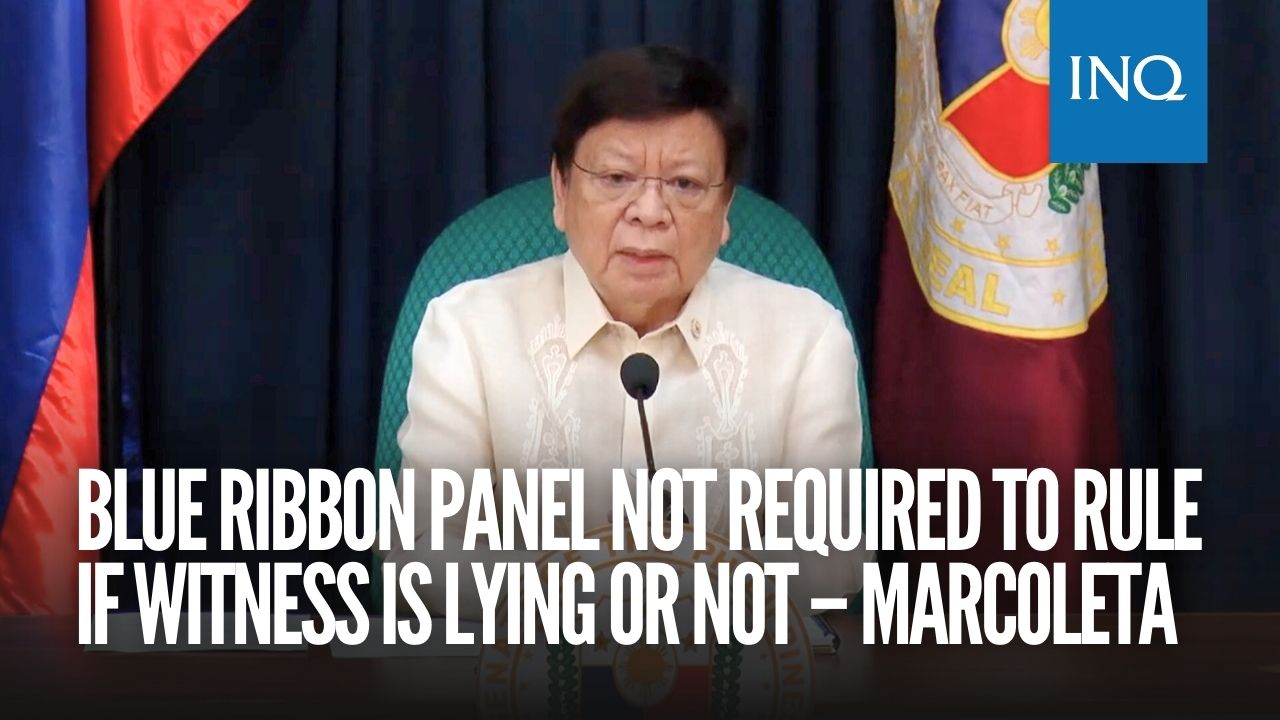 INQUIRER.net - Former blue ribbon panel chairperson Sen.... | Facebook