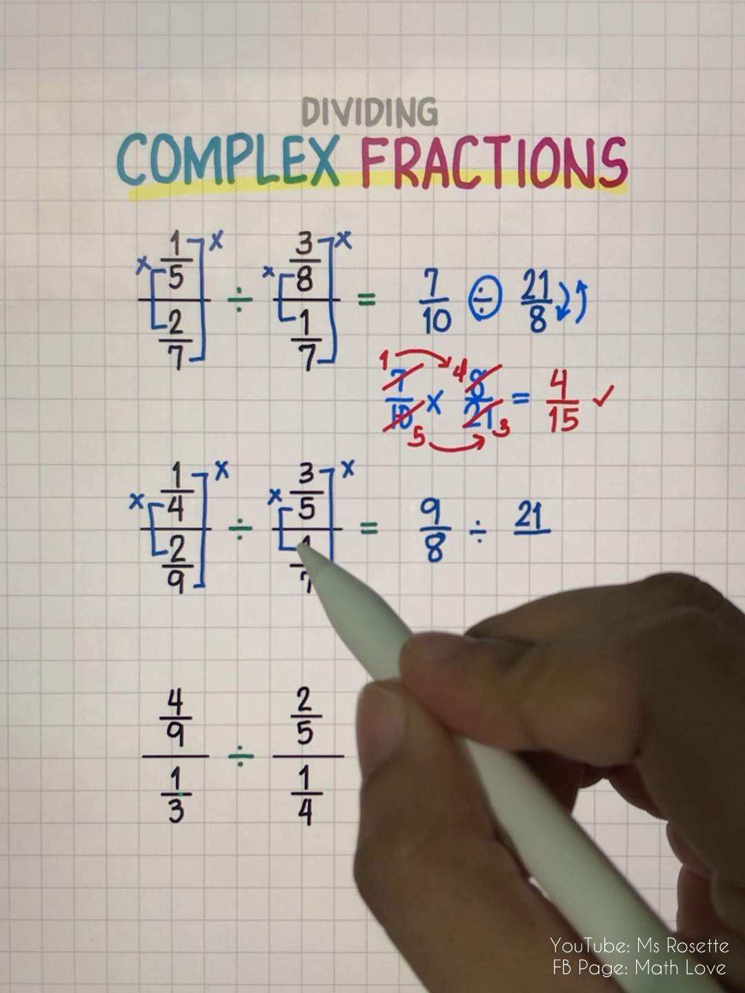 Stop Overthinking Complex Fractions – Here’s the Simple Method! # ...