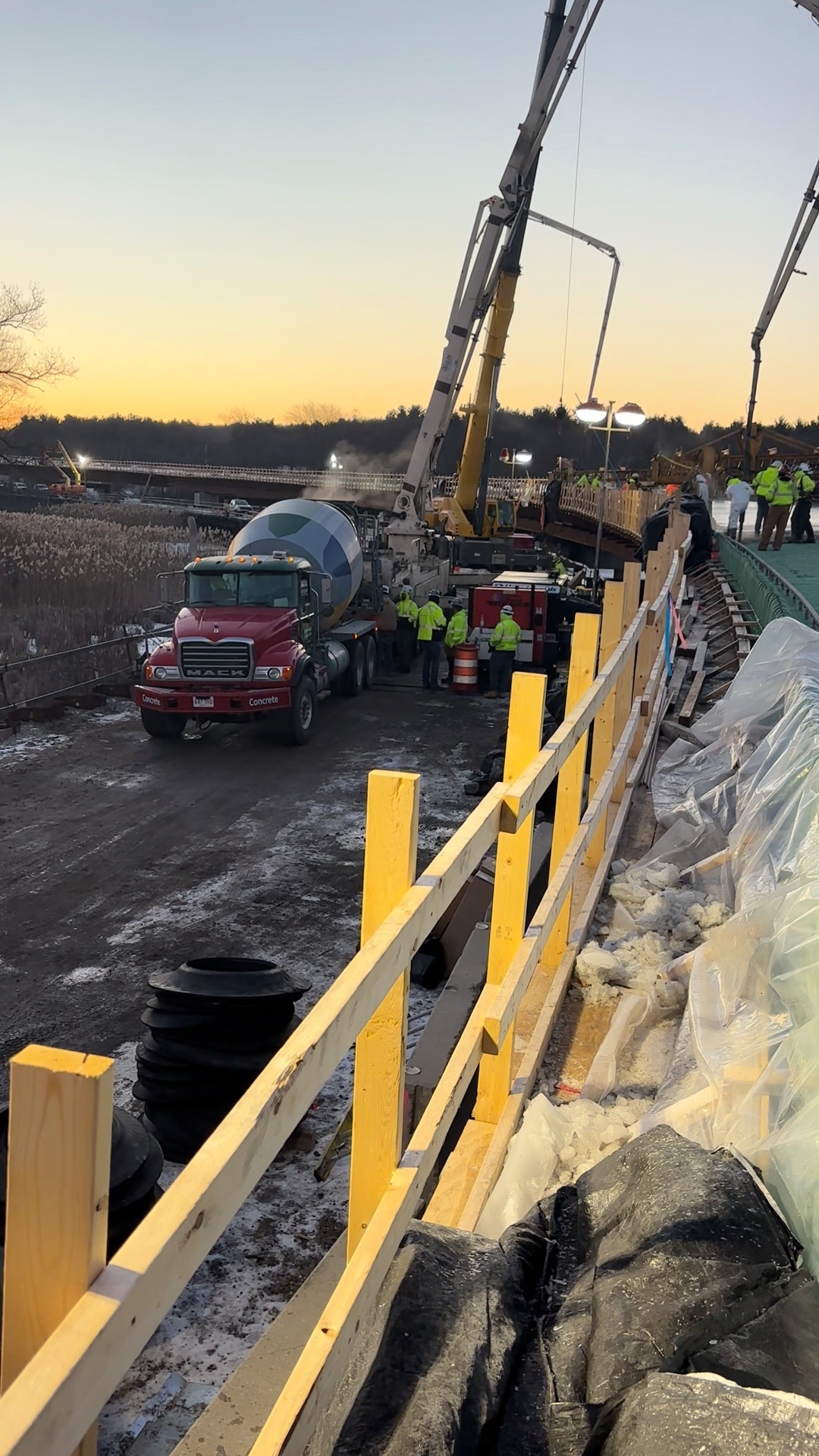Good Morning, we are pouring a 500 cubic yard slab on deck for a new ...